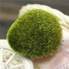 Green Artificial Moss Stones Grass Bryophytes