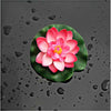 Artificial Water Lily Silk Plastic Flowers