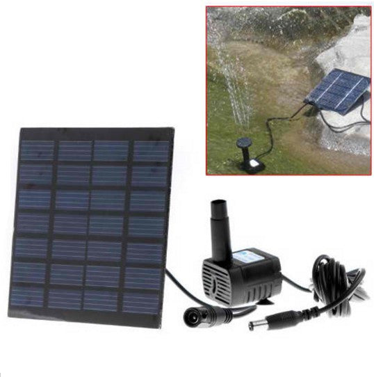 CLOS Solar Power Fountain Pool Water Pump