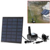 CLOS Solar Power Fountain Pool Water Pump