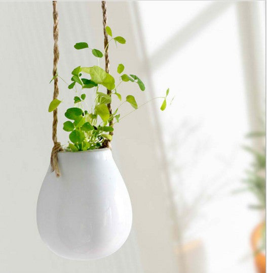 Hanging Flower Mini Egg Planter Pots