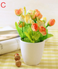 Houseware Decor Mini Rose Artificial Flowers Pot