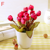 Houseware Decor Mini Rose Artificial Flowers Pot