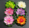 Artificial Water Lily Silk Plastic Flowers